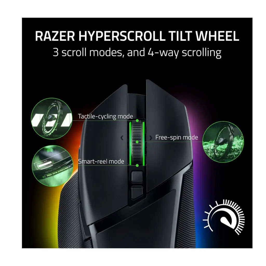 Mouse Razer Basilisk V3 Pro Wireless - Negro