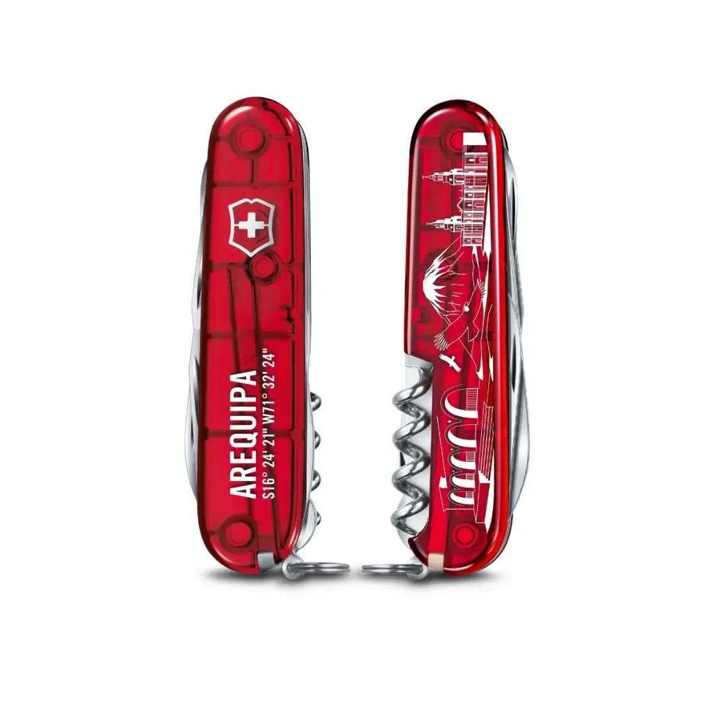 Navaja Suiza Victorinox Climber - 1.3703.95TE22 - Arequipa