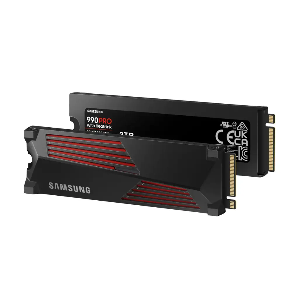 Disco Solido Samsung 990 Pro Heatsink 1Tb M.2 NVME Pcie 4.0 7450MB/S