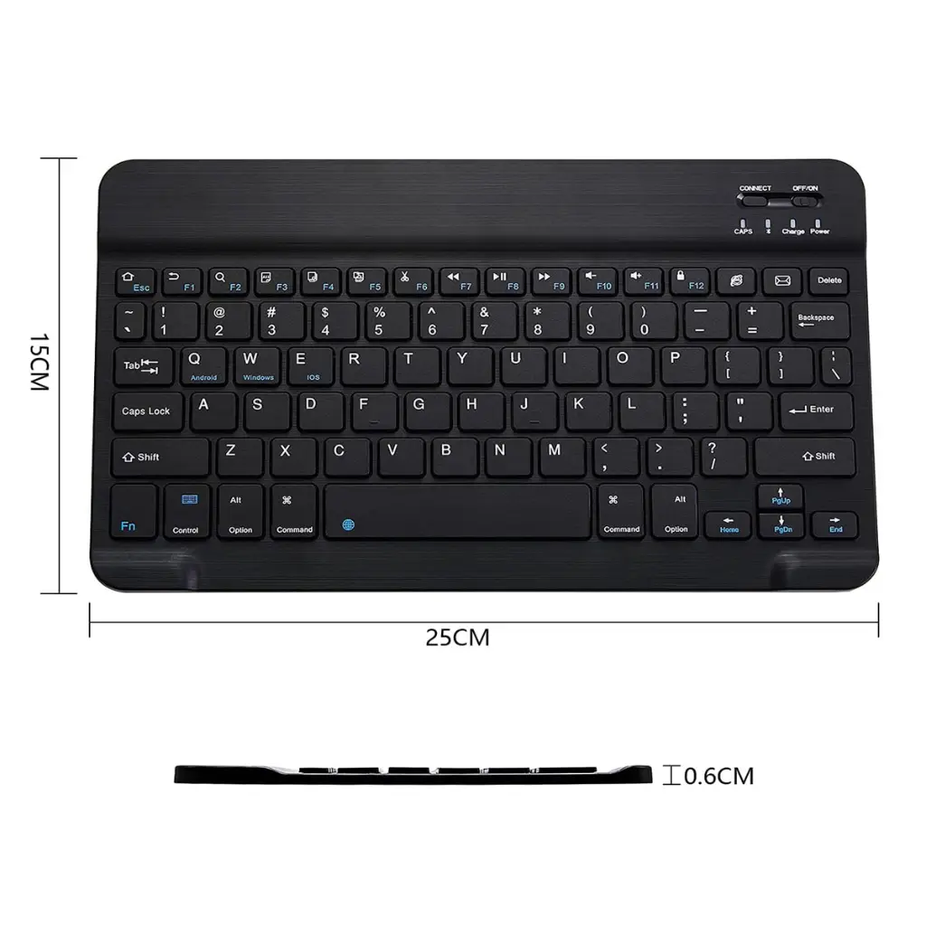 Teclado case Moko universar para Tablet 9" a 11"