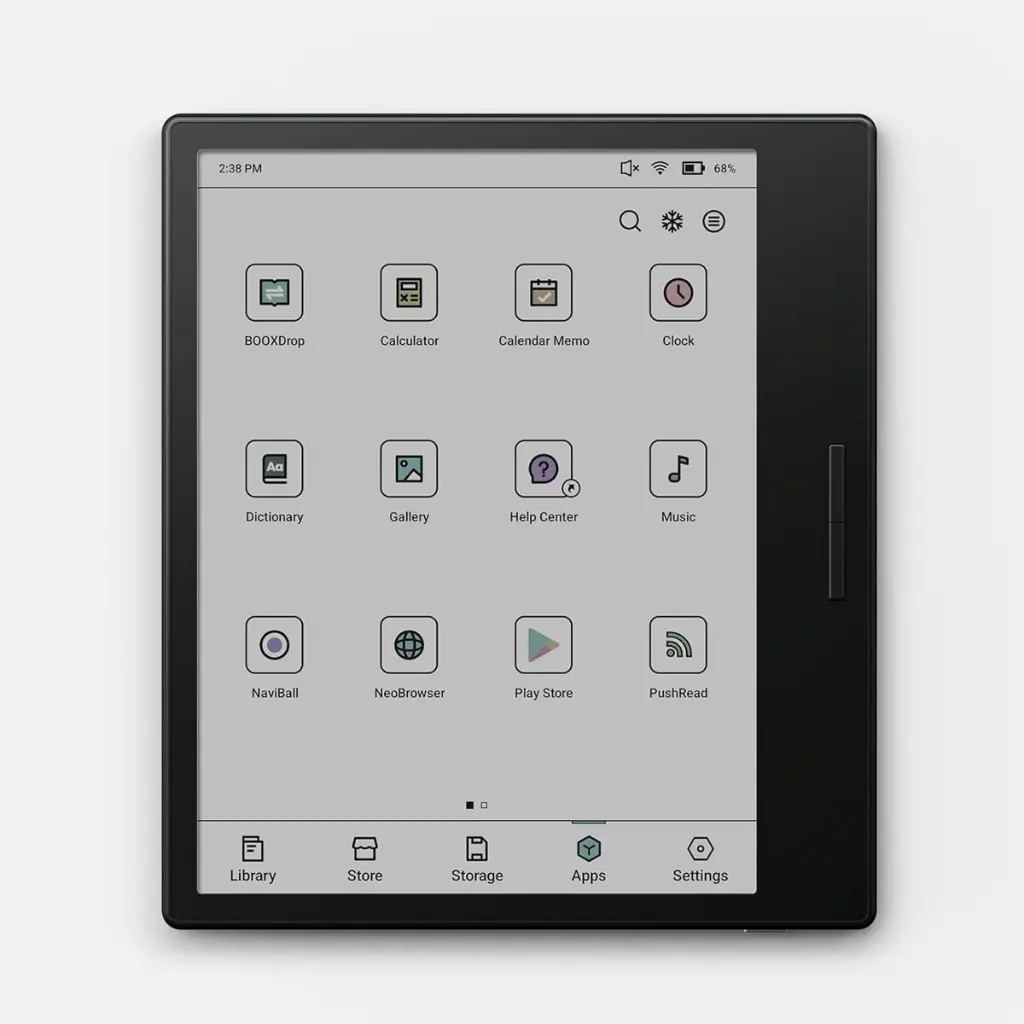 E-Reader Onyx Boox Go color 4Gb 64Gb 7" Android Negro