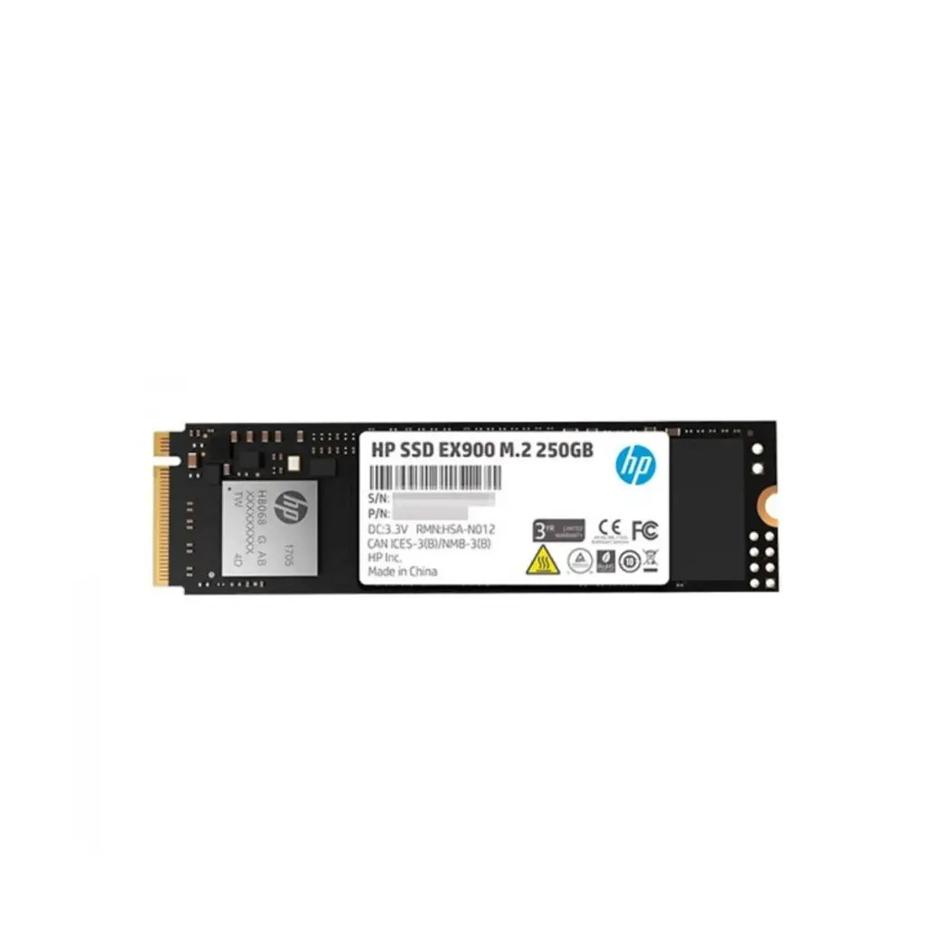 Disco Solido HP EX900 250Gb M.2 NVME Pcie 3.0