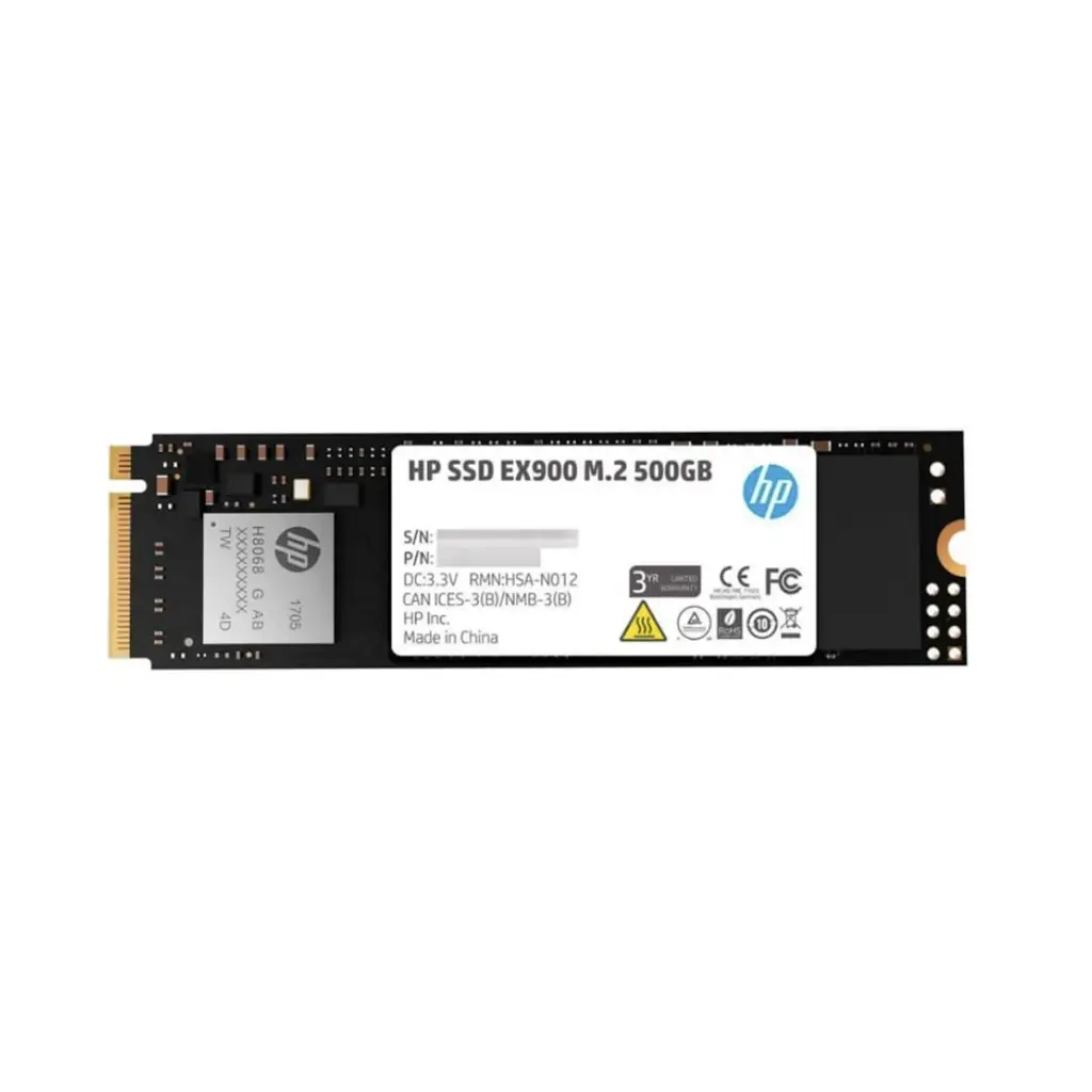 Disco Solido HP EX900 500Gb M.2 NVME Pcie 3.0