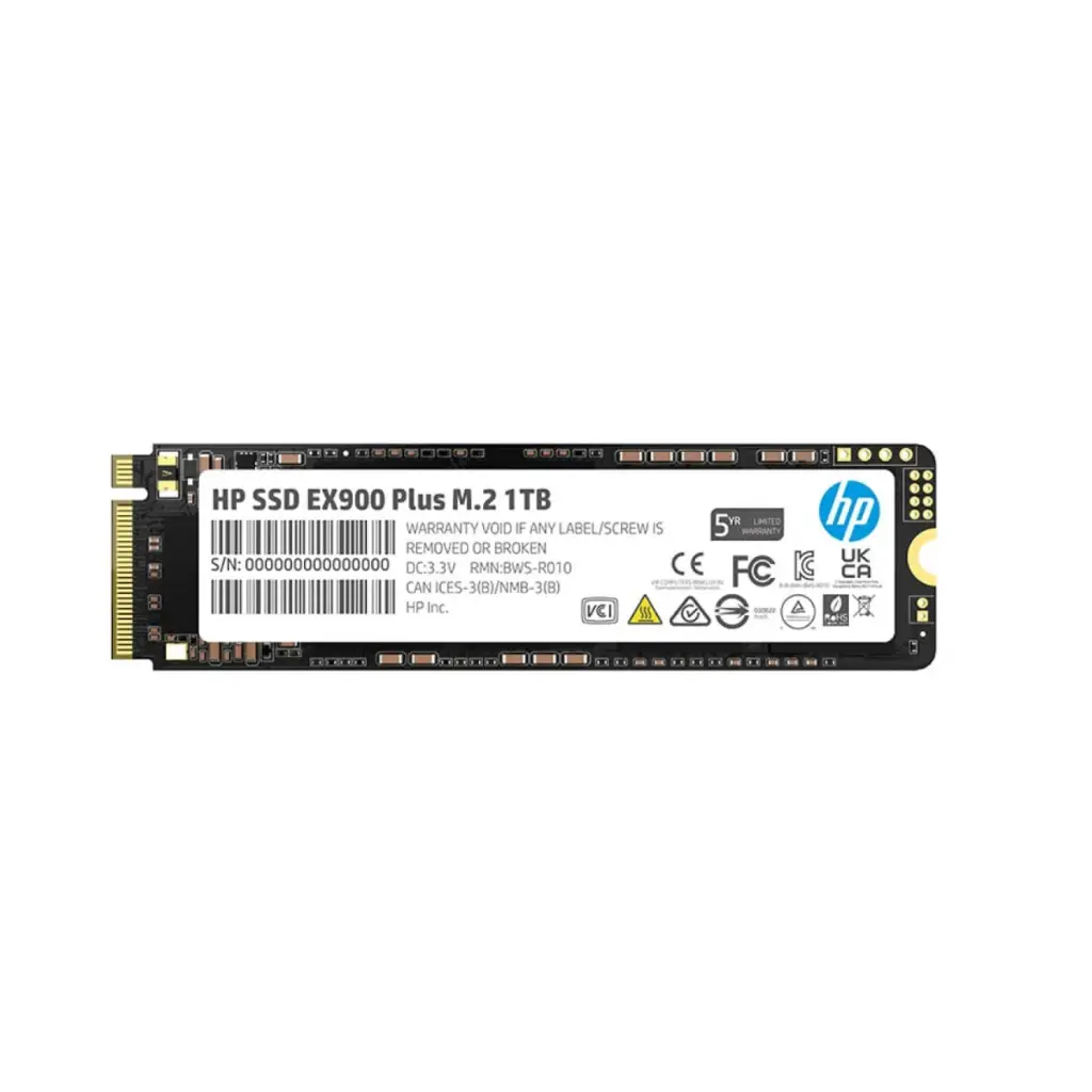 Disco Solido HP EX900 Plus 1Tb M.2 NVME Pcie 3.0 