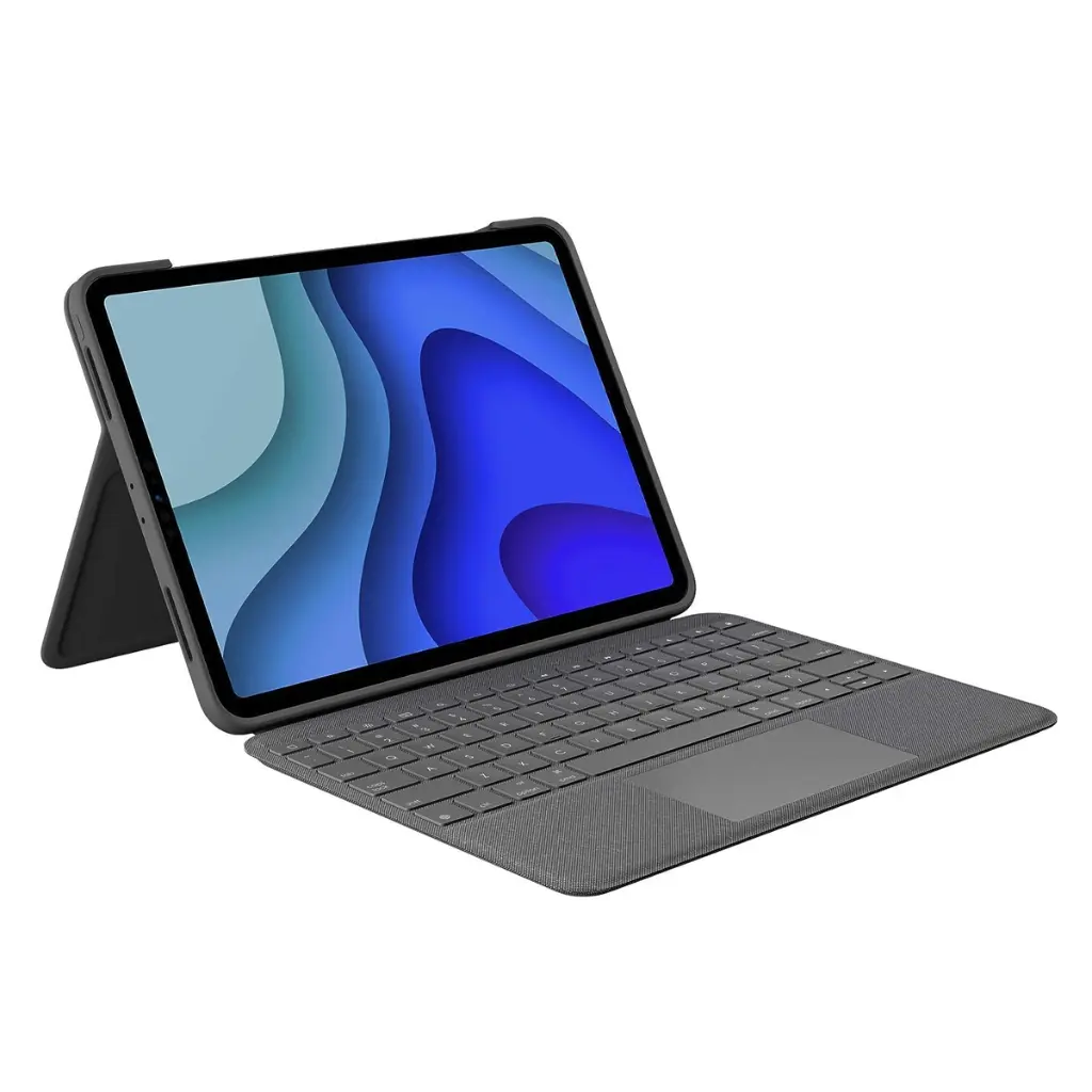 Teclado Funda Logitech Folio Touch Ipad Air 4,5 - Gris