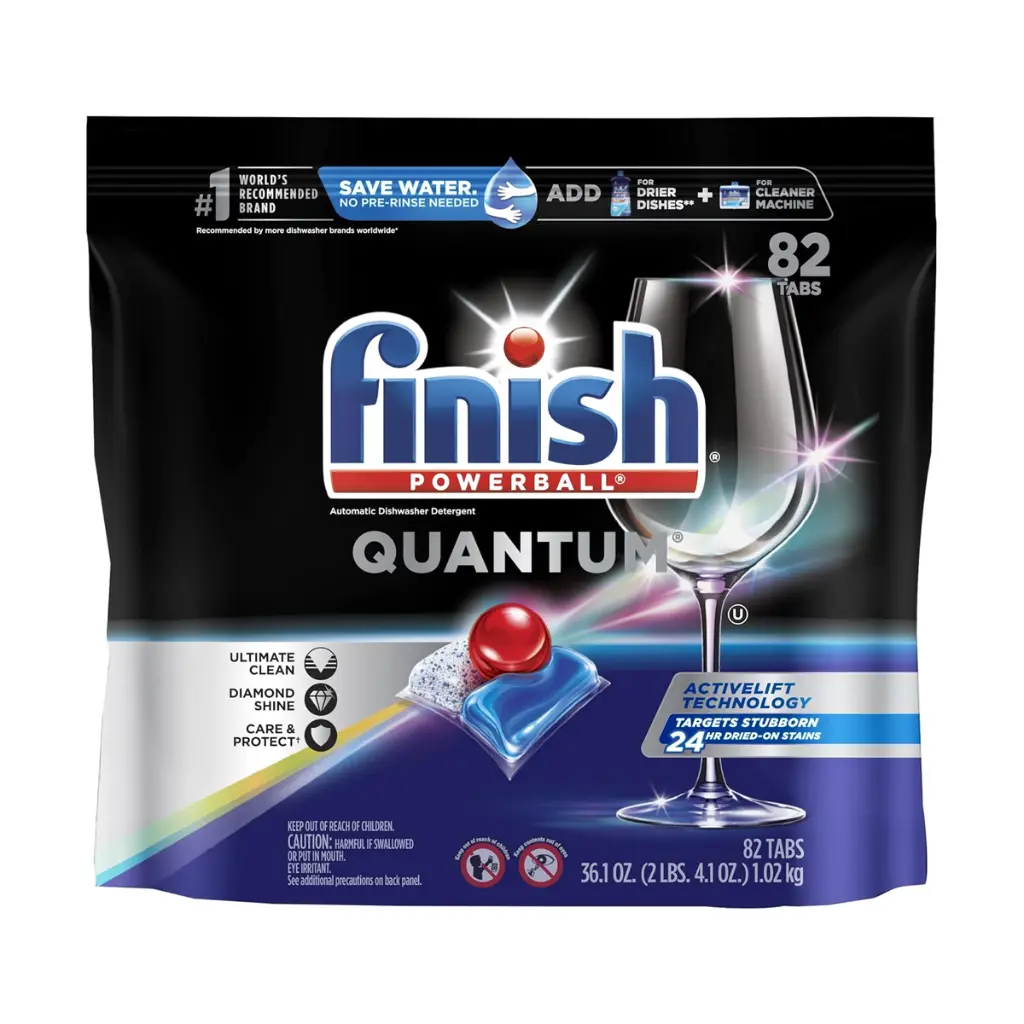 Detergente Pastillas Finish Quantum x 82