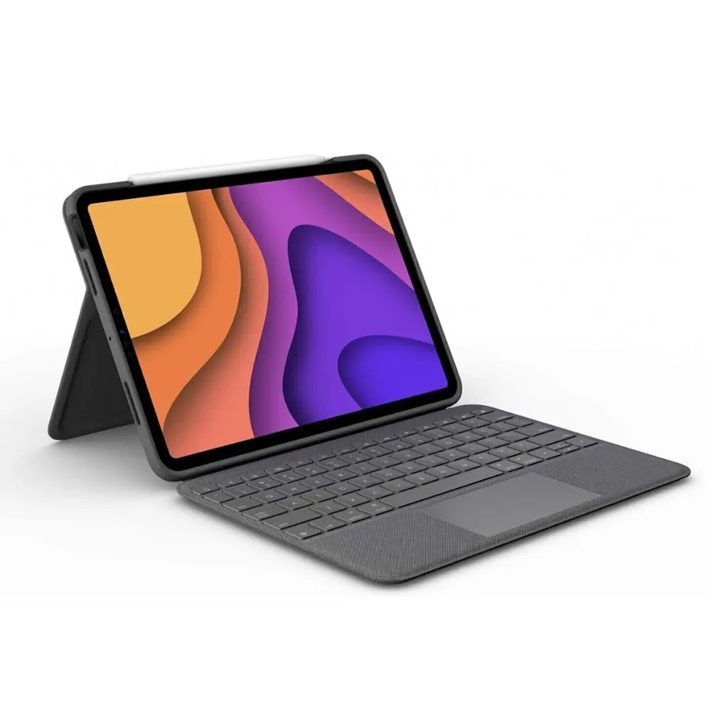 Teclado Funda Logitech Combo Touch Ipad Air 4 y 5 - Grafito