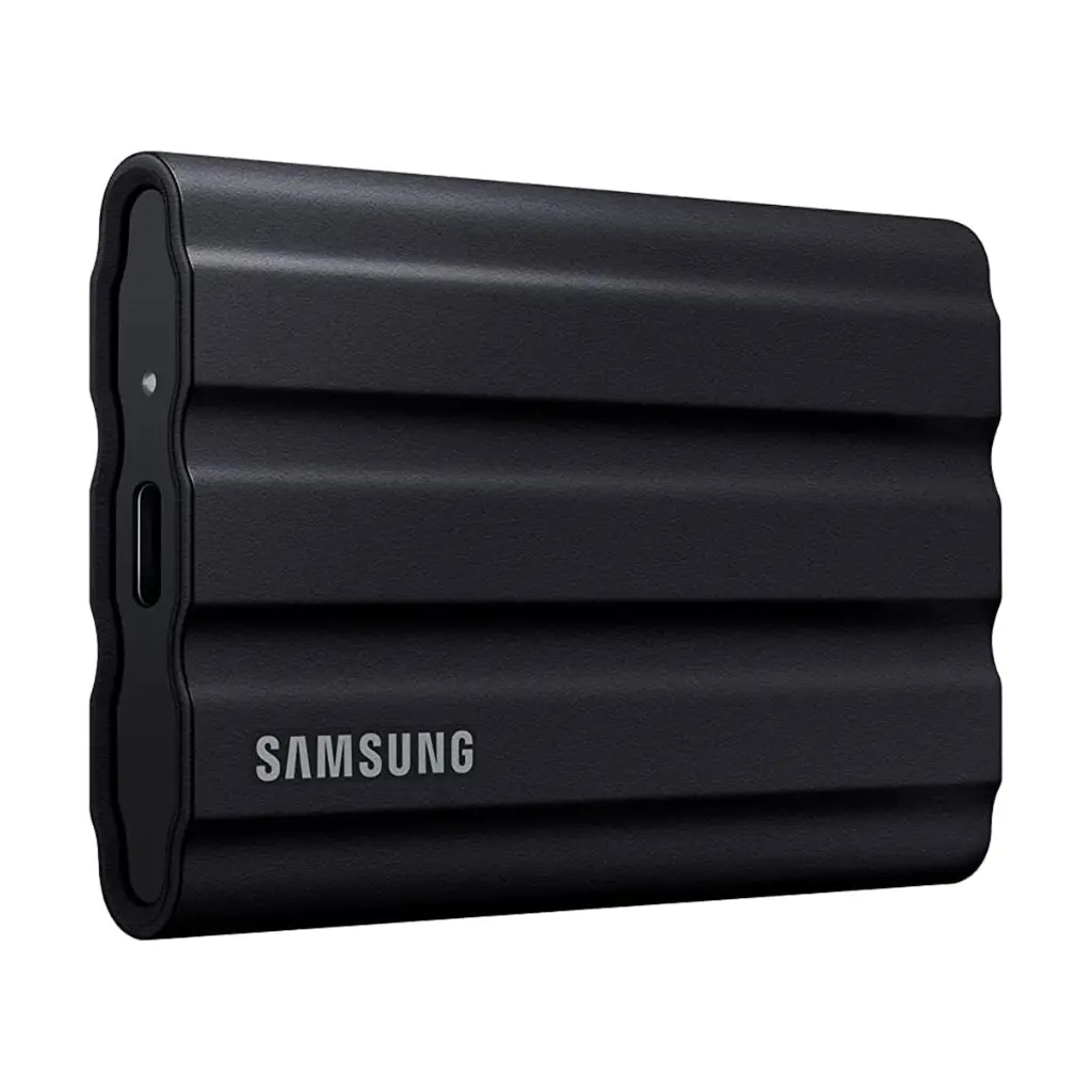 Disco Solido Externo Samsung T7 Shield 4Tb USB 3.2 Gen 2 1050MB/s - Negro