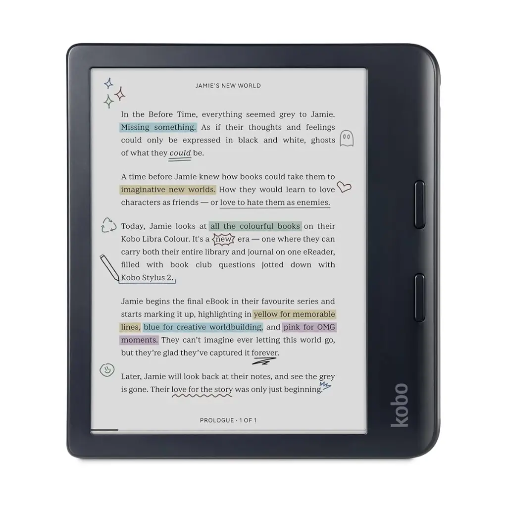 E-Reader Kobo Libra Colour 32Gb 7" - Negro