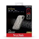 Disco Solido Externo Sandisk Extreme Portable 1Tb USB 3.2 Gen 2 1050MB/s - Silver 