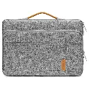 Funda case Mosiso 360 laptop 13.3 14.0" - Gris Negro