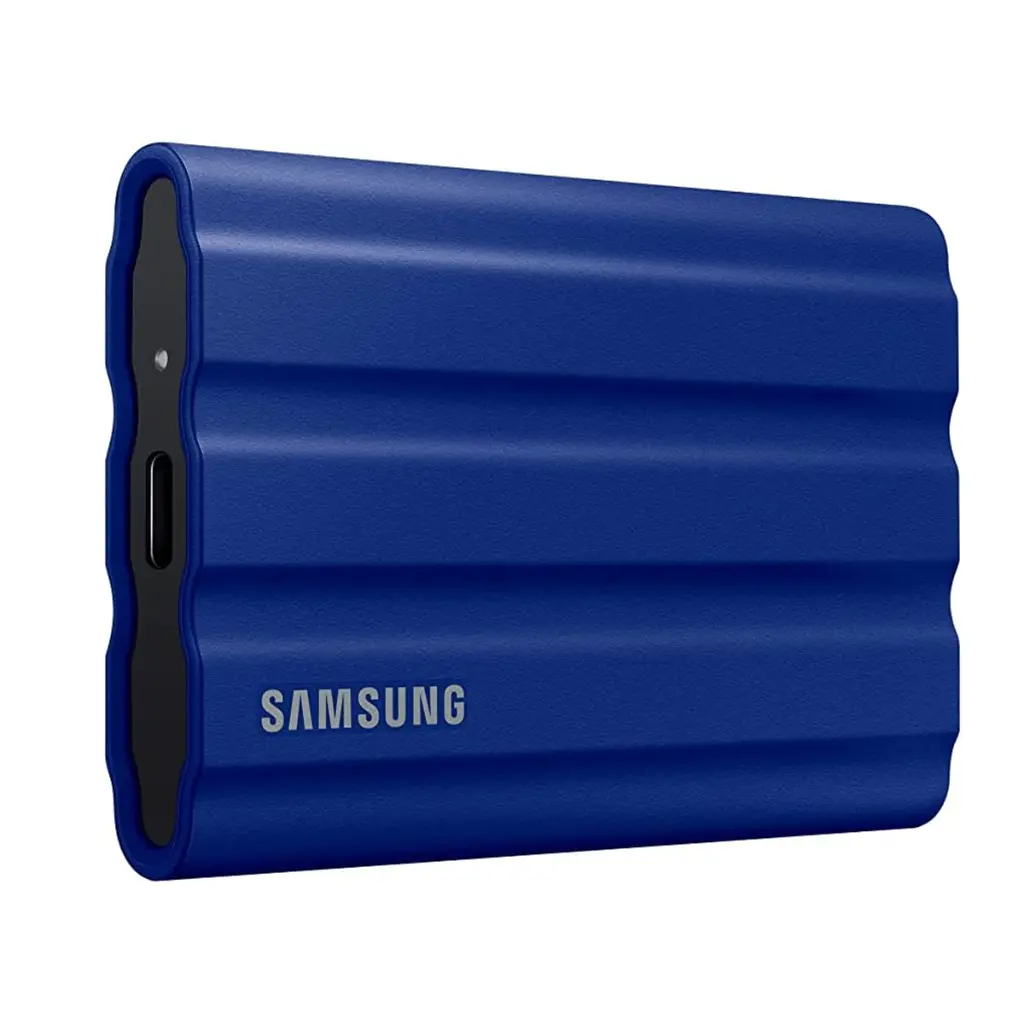 Disco Solido Externo Samsung T7 Shield 1Tb USB 3.2 Gen 2 1050MB/s - Azul